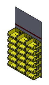 塑料垃圾箱的垃圾架